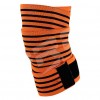 Knee Wraps (Orange/black strips)